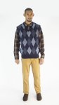 Filo V-neck Navy Pullover Jersey