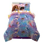 Disney's The Little Mermaid Ariel Live Action Movie Kids Bedding Super Soft Comforter And Sheet Set With Sham Twin 100% Official