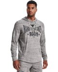 Men's Project Rock Terry Hoodie - Onyx White Md