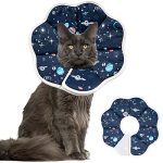 Depets Cat Cone Collar Soft Adjustable Lightweight Cat Recovery E Collar To Stop Licking For Puppy Rabbit Waterproof Pet Cone Fo