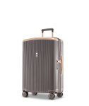 CELLINI Echolac Dynasty Medium 4 Wheel Trolley Case Dark Chocolate