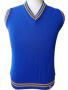 Prof Royal And Gold Striped School Pullover