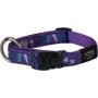 Rogz Fancy Dress Dog Collar Purple Forest Design