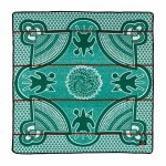 Kharetsa - Aloe Emerald natural scarlet - 155 X 165 Cm