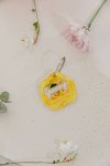 Yellow Floral Keyring