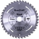 Tork Craft Saw Blade Tct 216X2.0X30MM 40T Wood Thin Kerf