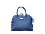 Floral Tassel Bag- Blue