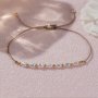Boho Vintage Style Adjustable Beaded Bracelet 2024 Fashion Jewelry Summer Beach Chic Gift Versatile Daily Wear For Women And Girls Polyester Cord No Plating