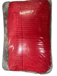 Smte Magical Fluffy 4 Piece Duvet Cover Set Light Red With Keychain