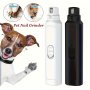 1pc Electric Pet Nail Grinder Low Noise & Vibration Paws Grooming Tool For Dogs And Cats USB Rechargeable Trimmer With Durable Diamond Bit