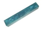 Pen Blank Acrylic Green With Transparent Line