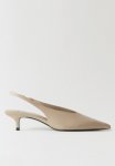 Top Leather Heel - Light pastel Pink