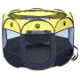 - Yellow Large Size Portable Pet Dog Playpen - 114CM