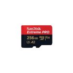 SanDisk Extreme Pro Microsdhc 256GB And Sd Adapter And Rescuepro Deluxe A1 C10 V30 Uhs I U3