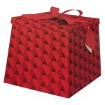 - Gift Box Flat-pack Large Gift Box 22 X 22 X 22CM - Red