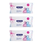 Satin Touch Baby Wipes 3X72 Lightly Frag