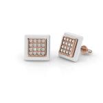DESTINY Nevaeh Earring With Swarovski Crystal - Rose