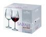 Bohemia Crystal Sarah Waterfall Red Wine Glasses 690ML 6PK