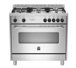 La AMS95C61LBX Germania 90CM Gas Hob Electric Oven Ndash S-steel