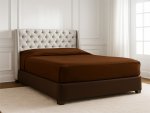 Everyday Collection Fitted Sheet - 90GSM 90 Tc Polyester Queen Size Fitted Bedsheet