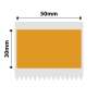 NB494 - - B1 / B21 / B3S / B4 - 50X30MM - 230 Orange Freezer Labels
