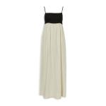 Natura L Linen Blend Contrast Sundress