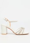 Candi 1 Block Heel - White