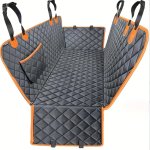 Dog Seat Cover Car Seat Cover For Pets 100% Waterproof Pet Seat Cover Hammock 600D Heavy Duty Scratch Proof Nonslip Durable Soft