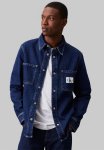 Calvin Klein Slim Denim Shirt - Denim Dark