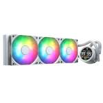 AeroCool Abyss 360MM L Digital Liquid Cooler - White
