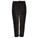 Diamante Stud Chenille Pants - Black S m