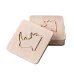 Rhino Coaster - Set Of Four