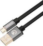 Volkano Couple Series Micro USB Premium Twin Pack Charge data Cable - 3M