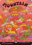 Mountain 1948 Rainbow Foil Secret Lair Drop Series - Damaged Foil