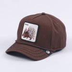 Porcupine Trucker Hat Brown - One Size