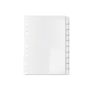 1-12 Divider White Board Punched