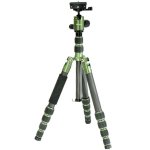 Pro.j Professional Carbon Travel Tripod CAPACITY-8KG GREEN-45834GN