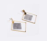 Drop Earrings - One Size Taupe