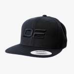 De Logo - Snapback Black black Flat Peak Cap