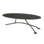 Xiami Oval Coffee Table - Saddlewood Ferro