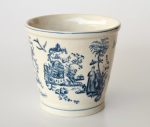 Blue Chinese Round Planter – 21.5X23CM