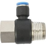 Pu Hose Fitting Tee 8MM X 1 2F X 1 2M