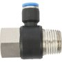 Aircraft Pu Hose Fitting Tee 8MM X 1/2"F X 1/2"M