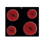 Whirlpool 60CM Ceran Hob Black AKM9010NE