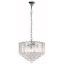 Otis - Acrylic - Chandelier - 415MM - Chrome