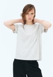 Cotton T-Shirt - Light Grey Marl