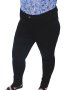 Ladies Lilly High Waist Skinny Denim Jean - 52 / Black
