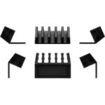 Cable Management 5 Slots Black