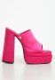 Sissy Boy Cut Above The Rest Platform Heel - Cerise Pink