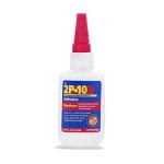 Fastcap 2P-10 - Medium Industrial Strength Super Glue - Ca Cyanoacrylate Adhesive - 2.25 OZ 64G. Perfect For General Purpose Pro